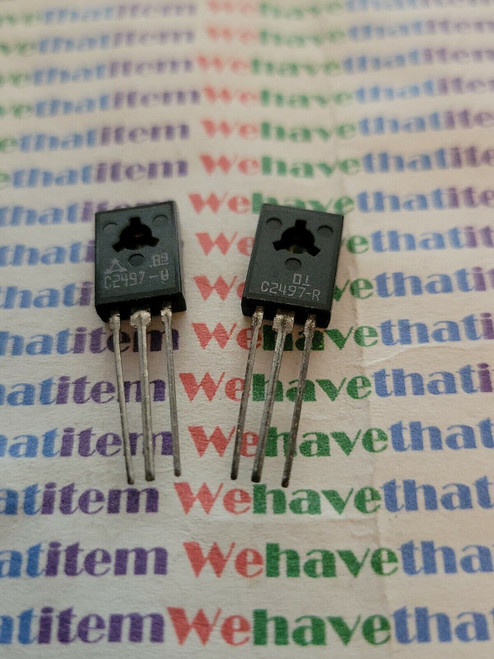 2SC2497 / C2497  / TRANSISTOR / 2 PIECES (qzty)