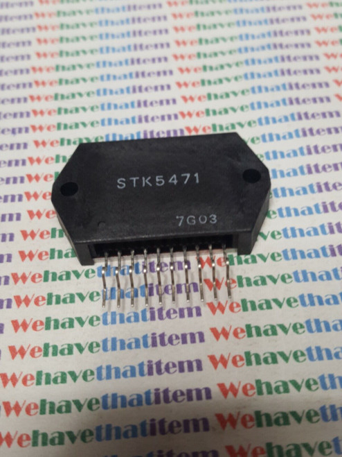 STK5471 / IC / VOLTAGE REGULATOR / SIP / 1 PIECE (qzty)