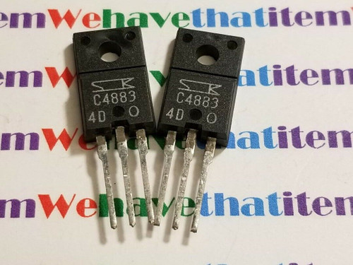 2SC4883 / C4883 / TRANSISTOR  / TO220 / 2 PIECES  (qzty)