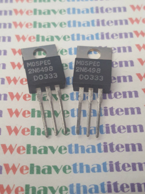 2N6498 / TRANSISTOR / 2 PIECES / (qzty)