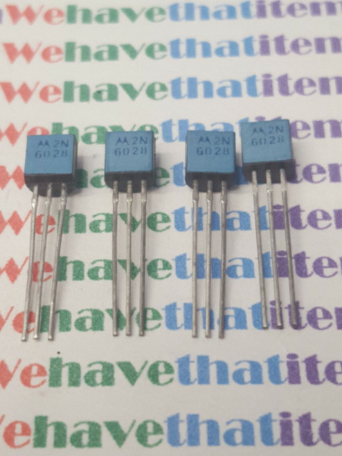 2N6028 / TRANSISTOR / 4 PIECES / (qzty)