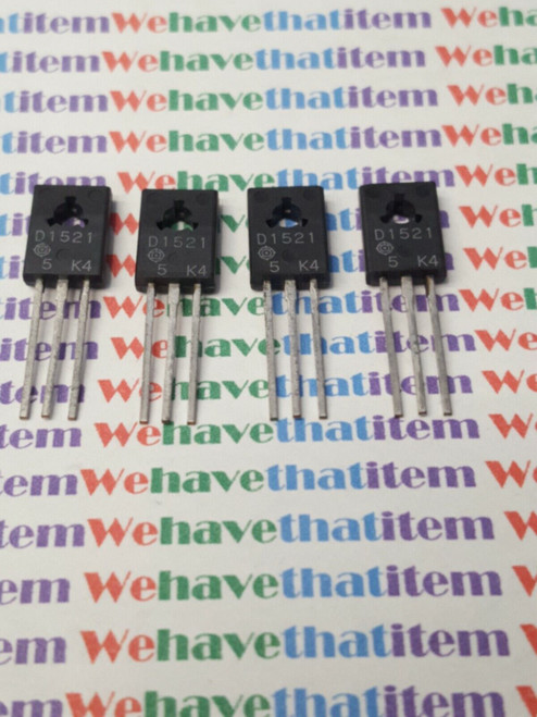 2SD1521 / TRANSISTOR / 4 PIECES / (qzty)
