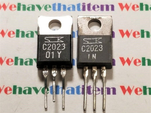 2SC2023 / C2023 / TRANSISTOR / TO220 / 2 PIECES  (qzty)