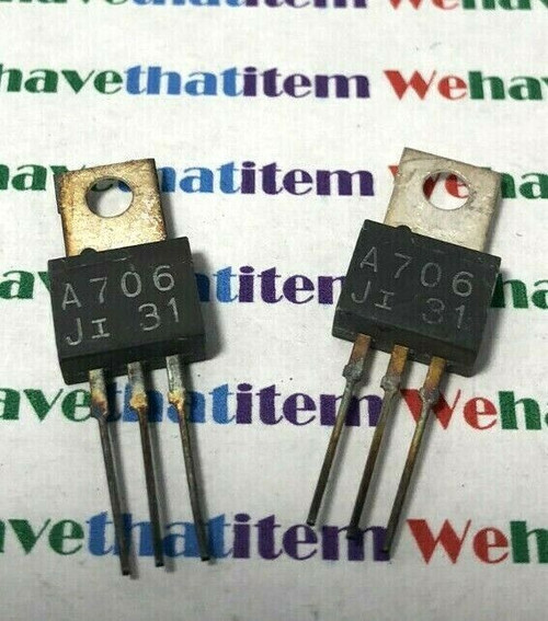 2SA706 / TRANSISTOR / 2 PIECES (QZTY)