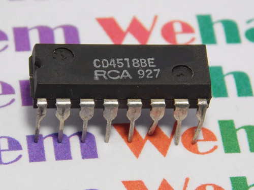 CD4518BE / IC / DIP / 1 PIECE  (qzty)