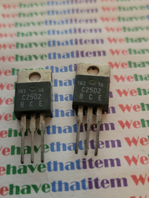 2SC2502 /  TRANSISTOR / 2 PIECES (QZTY)