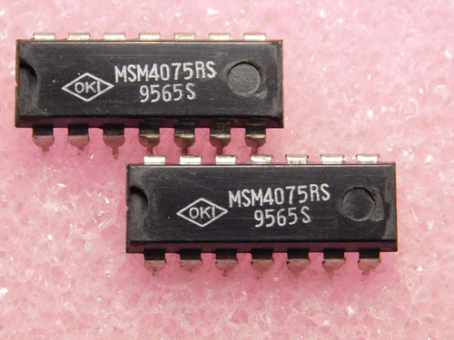 MSM4075RS / IC / DIP / 2 PIECES (qzty)