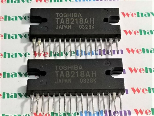 TA8218AH / IC / SIP / 2 PIECES (QZTY)