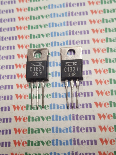 2SC1827 / TRANSISTOR  / 2 PIECES (qzty)