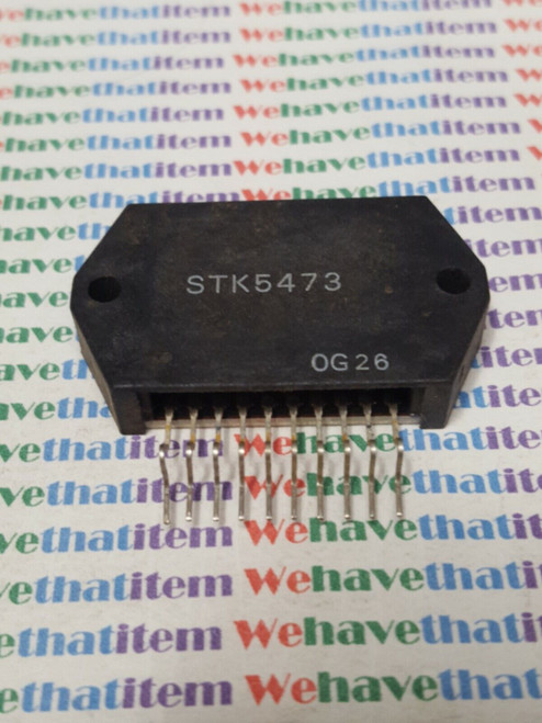 STK5473 / IC / VOLTAGE REGULATOR / SIP / 1 PIECE (qzty)