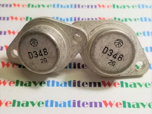 2SD348 / TRANSISTOR / TO3 / 2 PIECES (qzty)