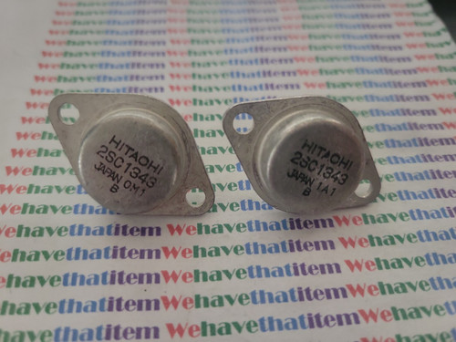 2SC1343 / TRANSISTOR / TO3 / 2 PIECES  (qzty)