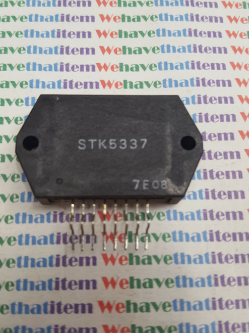 STK5337 / IC / SIP / 1 PIECES (QZTY)