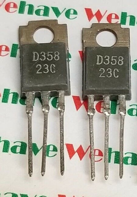 2SD358 / D358 / TRANSISTOR  / 2 PIECES (QZTY)