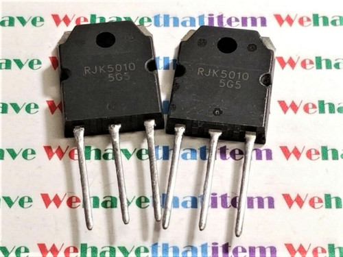 RJK5010 / MOSFET / TO3P / 2 PIECES (qzty)