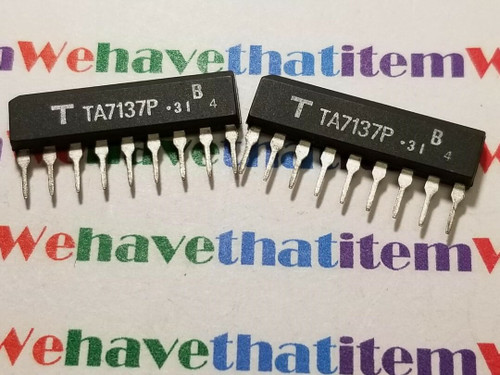 TA7137P / IC / SIP / 2 PIECES (QZTY)