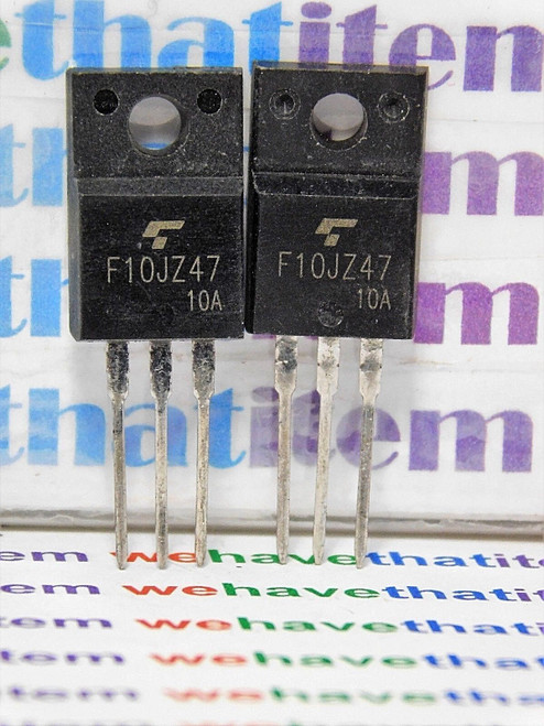 F10JZ47 / FET / TO220 / 2 PIECES (qzty)