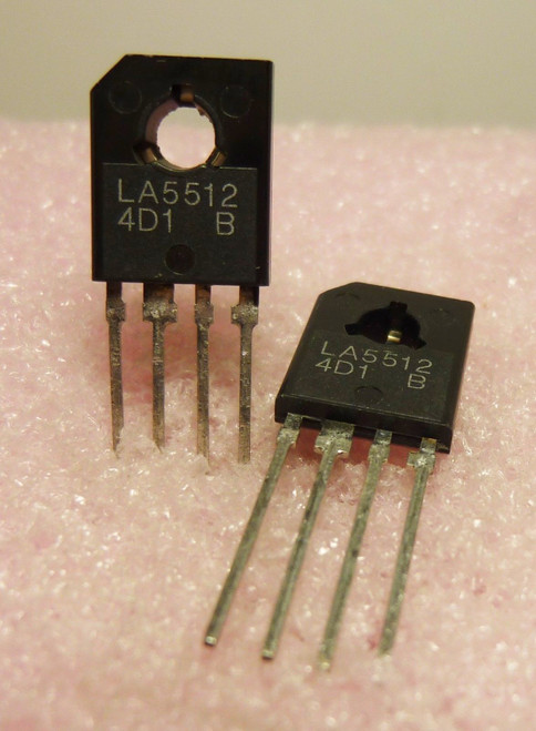 LA5512 / IC / DIP / 4 PIECES (qzty)