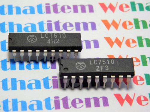 LC7510 / IC / DIP / 2 PIECES (qzty)