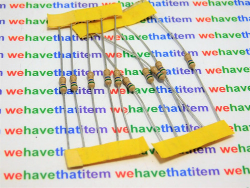 5.6ohm 1/4w RESISTOR /  AXIAL FLAMEPROOF RESISTOR / 20 PIECES (qzty)