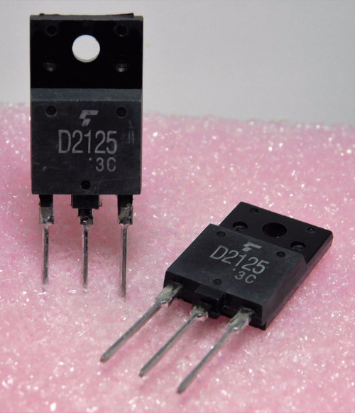 2SD2125 / D2125 / TRANSISTOR / TO3P / 2 PIECES (qzty)