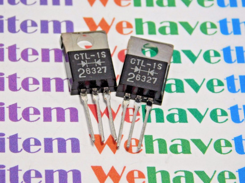 CTL-1S / CTL-IS / DUAL DIODE / TO220 / 2 PIECES (qzty)