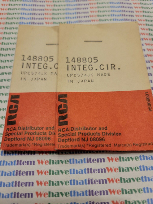 UPC574J / IC / TRANSISTOR / 2 PIECES (qzty)