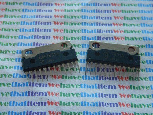 AN17831A  / IC / SIP / 2 PIECES   (qzty)