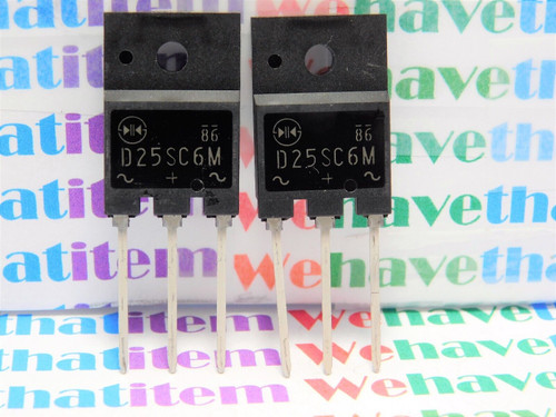 D25SC6M / DIODE / 2 PIECES (qzty)