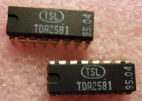 TDA2581 / IC / DIP / 2 PIECES (QZTY)