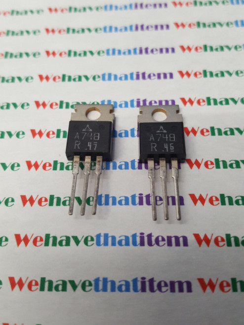 2SA748 / TRANSISTOR  / 2 PIECES /  (qzty)