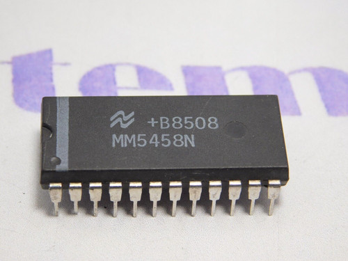 MM5458N / IC / DIP / 1 PIECE (qzty)