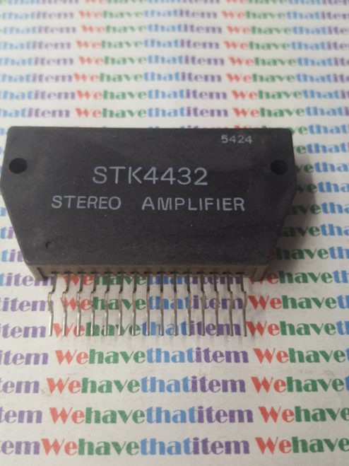 STK4432 / STEREO AMPLIFIER IC / SIP / 1 PIECE (qzty)