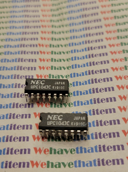 UPC1021C / IC / DIP / 2 PIECES (qzty)