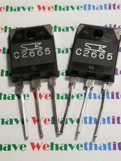 2SC2665 + 2SC1135 / TRANSISTOR  / 2 EACH = 2 Sets PIECES (QZTY)