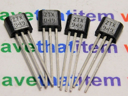 ZTX949 / TRANSISTOR / TO92 COMPATIBLE / 4 PIECES  (qzty)