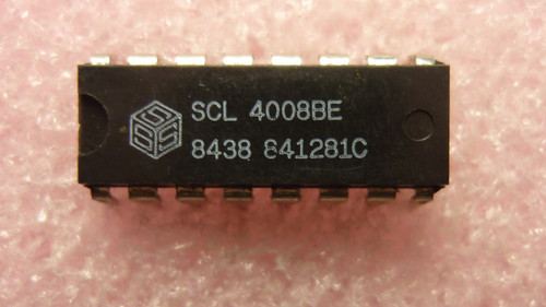 SCL4014BE / IC / DIP / 2 PIECES  (qzty)