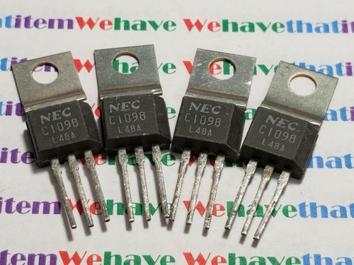 2SC1098 / CROSSES TO ECG186A, NTE186A / TRANSISTOR / 4 PIECES (qzty)