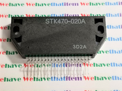 STK470-020A / IC / SIP / 1 PIECE (QZTY)