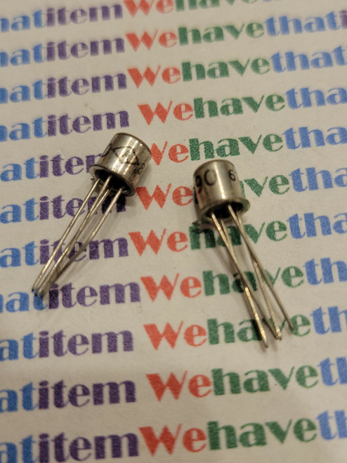 2N990/ TRANSISTOR / TO5  / 2 PIECES (qzty)