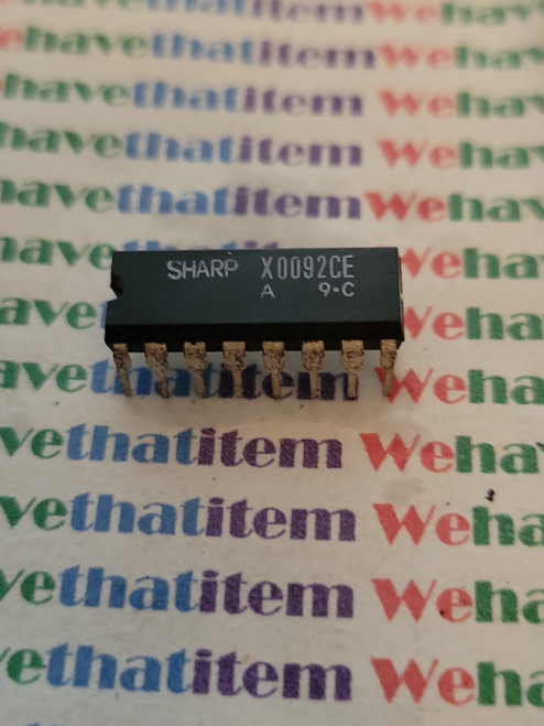 X009ZCE  / IC / DIP / NEW /  SHARP / 1 PIECES (qzty)