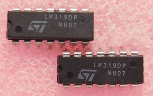 LM319DP / IC / DIP / 2 PIECES  (qzty)