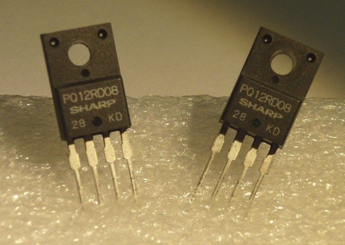 PQ12RD08 / VOLTAGE REGULATOR / TO220 CASE / 4 PINS / 2 PIECES (qzty)