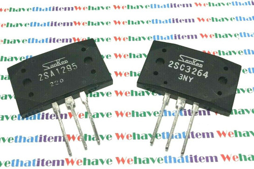 2SA1295  & 2SC3264 / TRANSISTOR /  1 PAIR = 2 PIECES TOTAL (qzty)