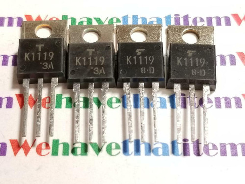 2SK1119 / FET / TO220 / 4 PIECES / (qzty)