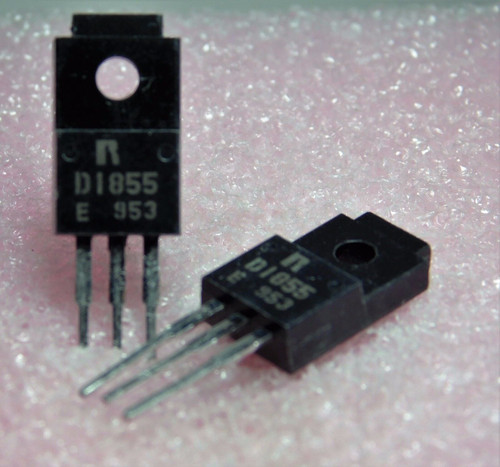 2SD1855 / D1855 / TRANSISTOR / TO220 / 2 PIECES (qzty)