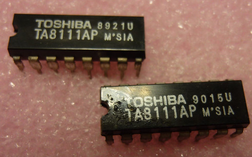 TA8111AP / DIP / IC / 2 PIECES  (qzty)