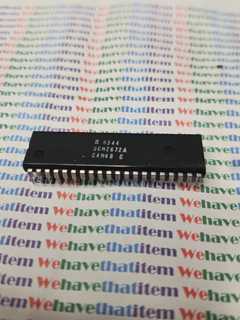 SCN2672A / MICRPROCESSOR IC / DIP / 1 PIECE (qzty)