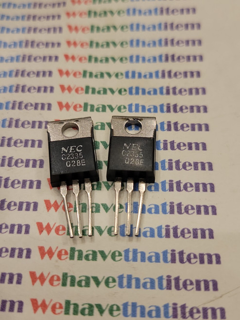 2SC2335 / TRANSISTOR / NEC / 2 PIECES  (qzty)