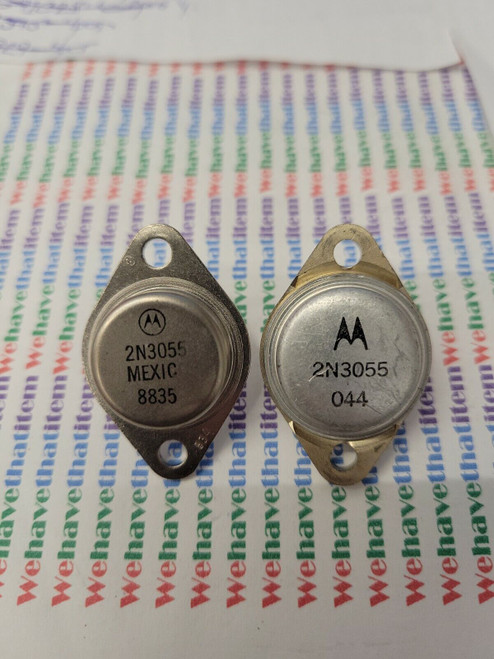 2N3055 / TRANSISTOR / CROSSES TO ECG130,NTE130 / TO3 / 1  PIECES (qzty)